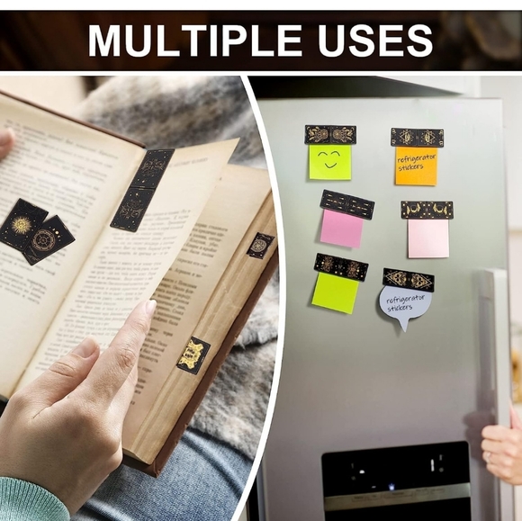 Palmestry Card Magnetic Folding 48 Piece Bookmark Magnets - Picture 6 of 7